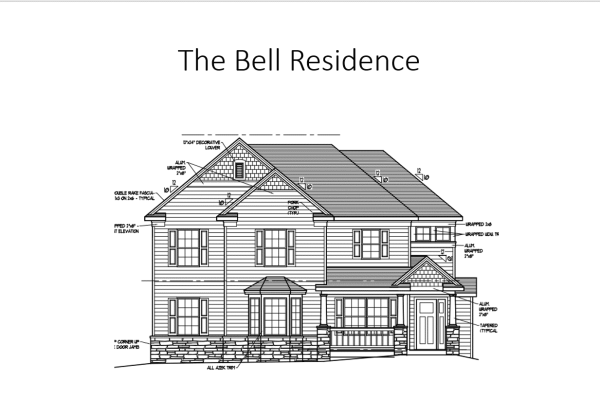 Bell front elevation