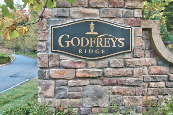 Godfrey's Ridge sign