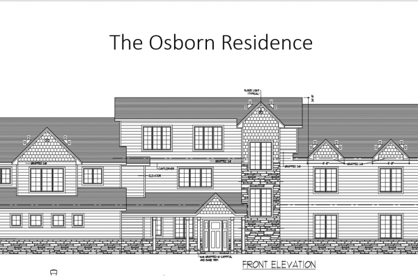 Osborn front elevation