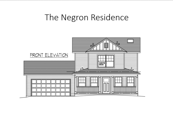 Negron front elevation