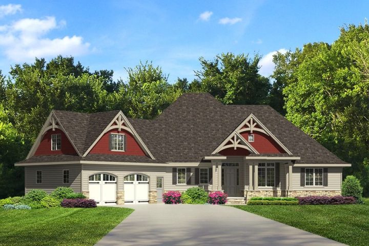 Rendering of Ripley model home exterior